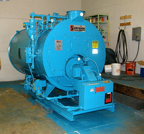 SUPERIOR Model. S-5-300-S-150-GP-G 60 hp Boiler, year 2000,